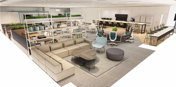 19階　休憩室・共創スペース（イメージ）