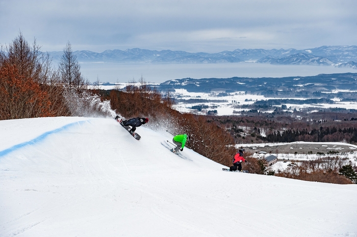 【アルツ磐梯】ビギナーパークセッションの様子