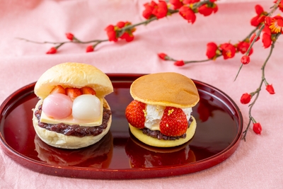 「美味しく、華やかなお正月」にぴったりな、苺と紅白団子を使用した2つの限定商品