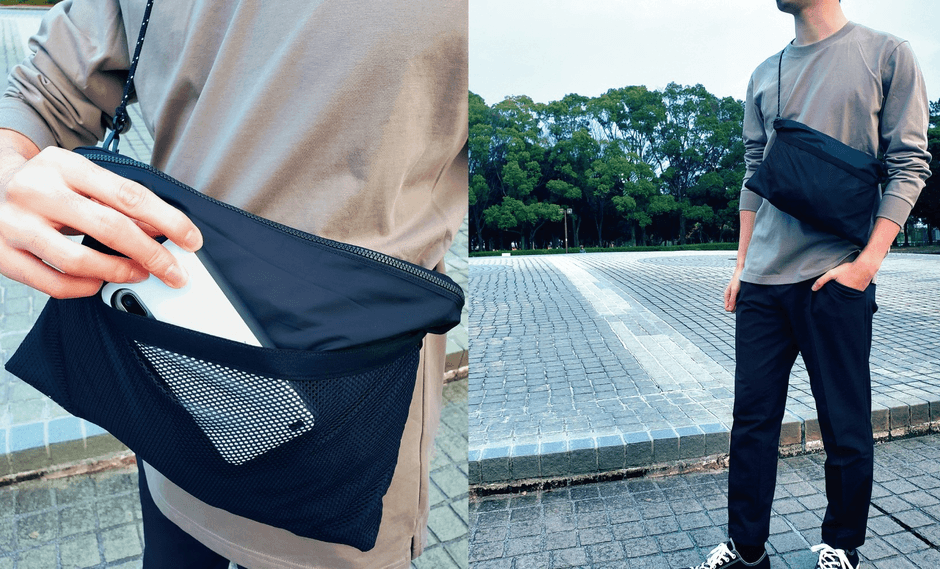 着用イメージ サコッシュ