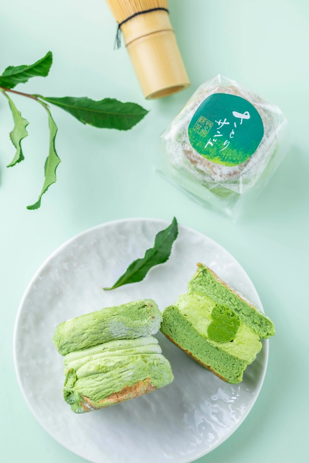 さとりサンド 抹茶ガナッシュ 430円