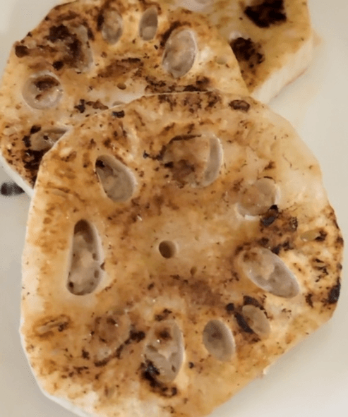 れんこんがサクサク!