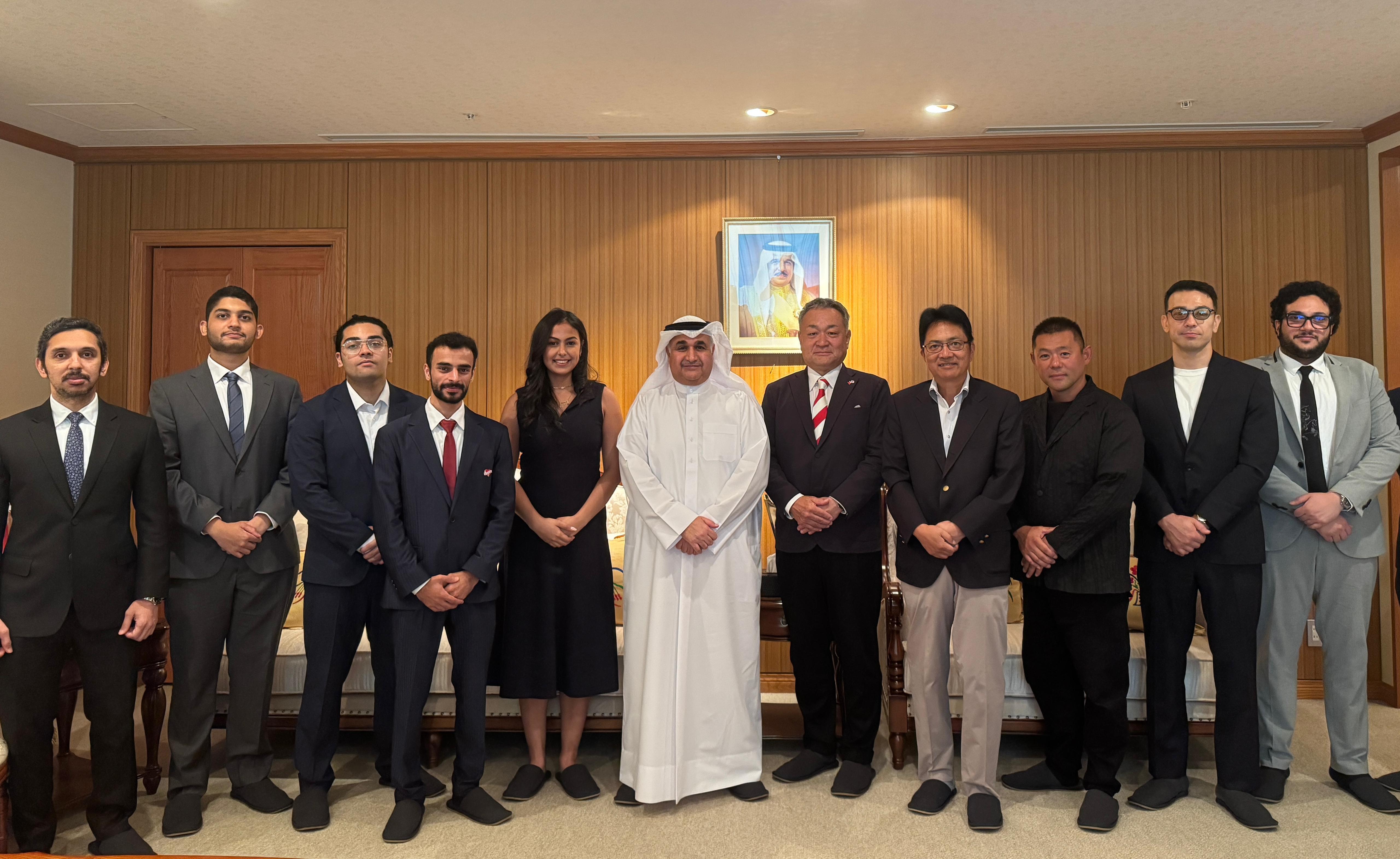 ナツメアタリ株式会社と駐日バーレーン王国大使 アハメッド・ムハッマド・ユースフ・アルドーセリ閣下