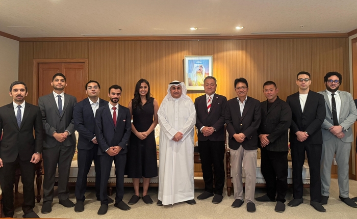 ナツメアタリ株式会社と駐日バーレーン王国大使 アハメッド・ムハッマド・ユースフ・アルドーセリ閣下