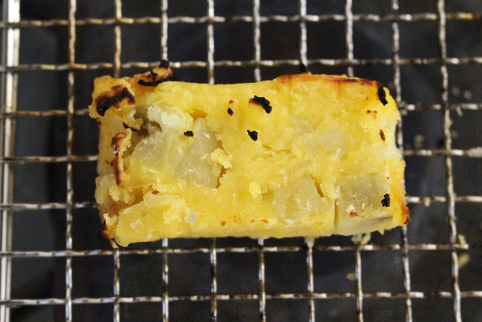 焼き網で焼いてBBQにも