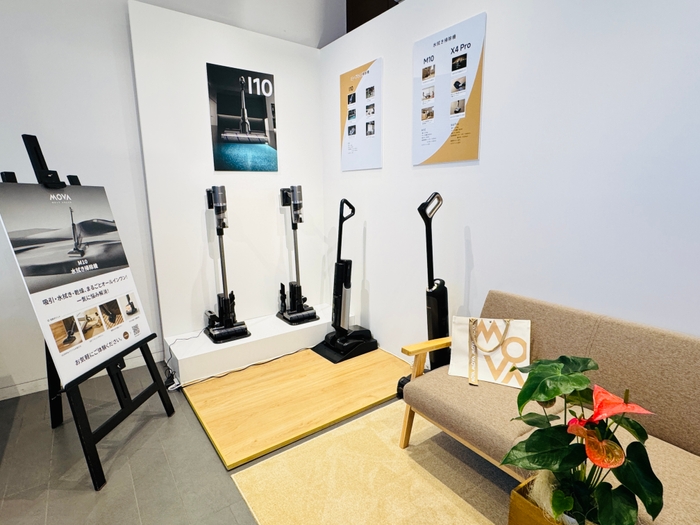 コードレス水拭き実演