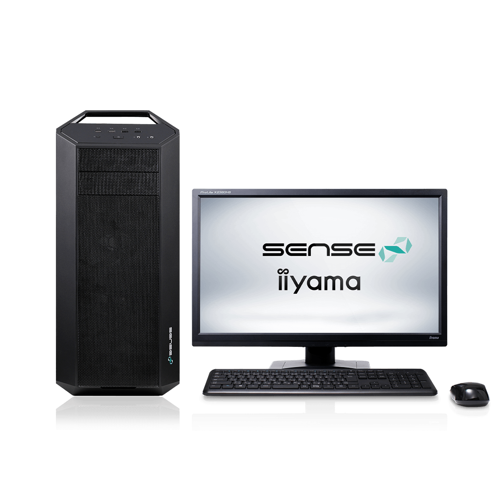 iiyama PC「SENSE∞（センス インフィニティ）」より、AMD Ryzen™ プロセッサーを搭載した『ハイエンドCG・VFX向け』CGWORLDコラボパソコン発売！