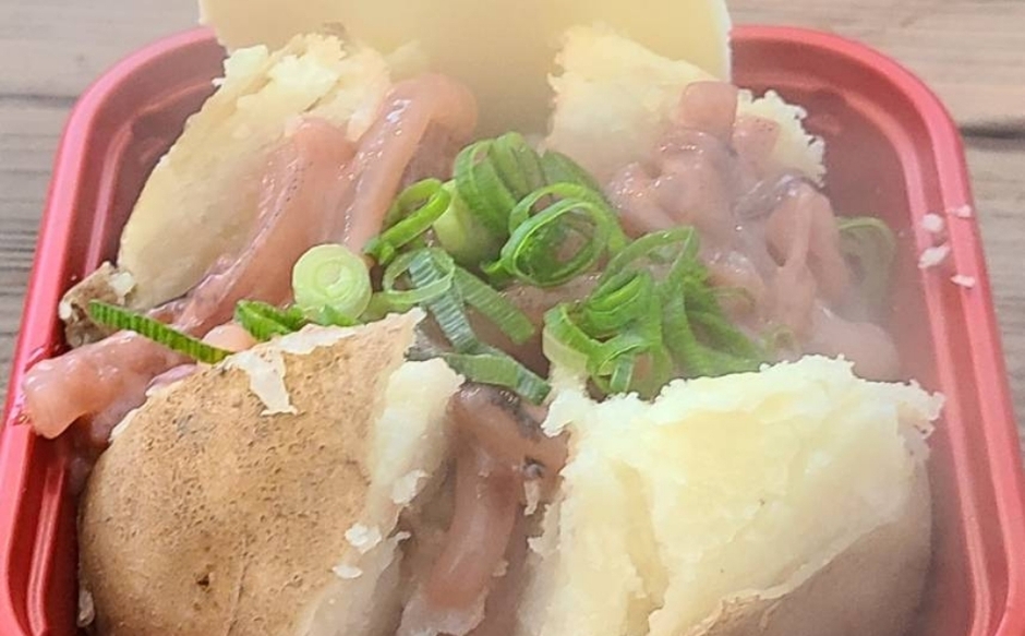 グルメ例) じゃがバター