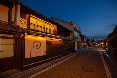 城東街並み保存地区夜景