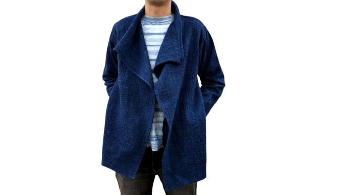 武州正藍染 カディジャケット(1)