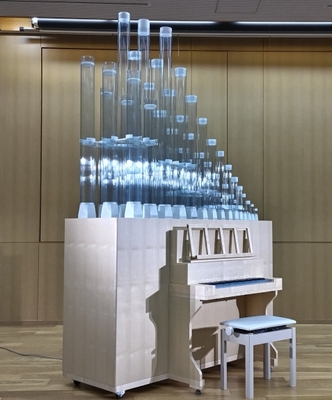 大阪・関西万博、世界初の「バイオプラスチック製パイプオルガン」(2025年8月)