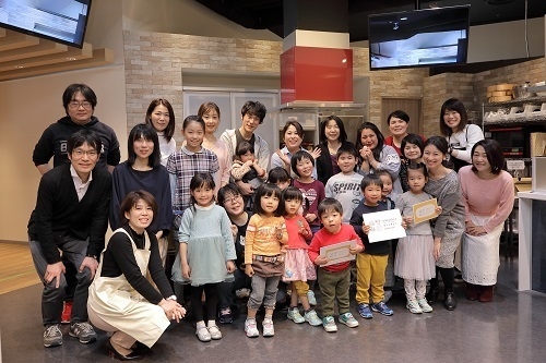 最後はみんなで「はい!うまみー!」の掛け声で写真撮影