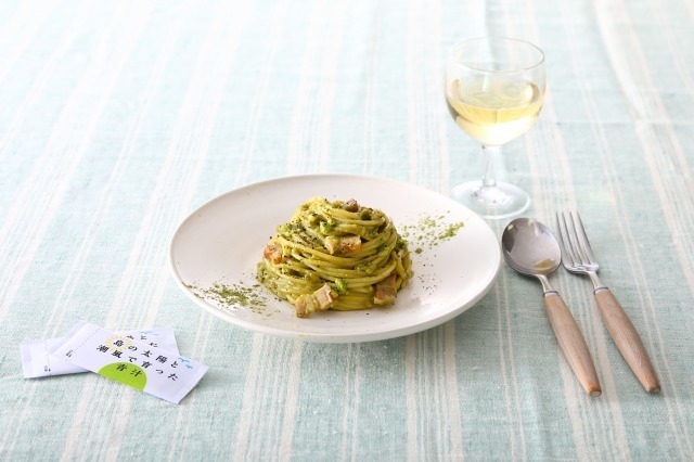 アレンジレシピ アボカドカルボナーラ