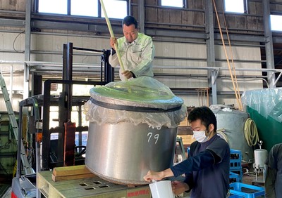 本格麦焼酎「情け嶋」とブレンド