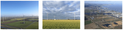 Windpark Vermeer/Windpark Mauve/Windpark Mondriaan