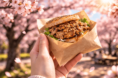 黒毛和牛ライスバーガー