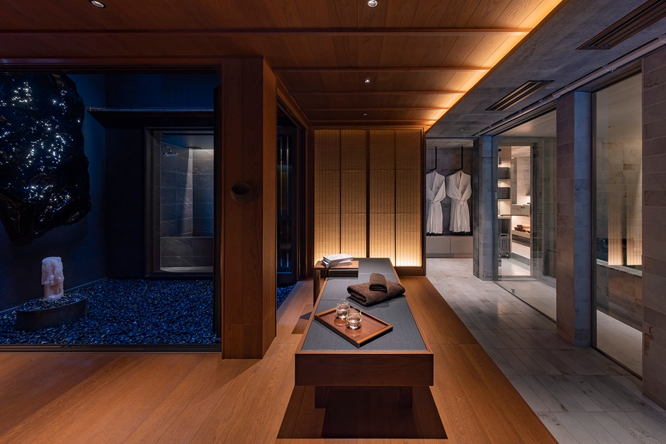 サウナ＆バスエリアをワンフロアで愉しむ一棟貸し宿