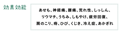 あったか美人(医薬部外品)の効能効果