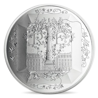 50ユーロ銀貨 5オンス 裏面