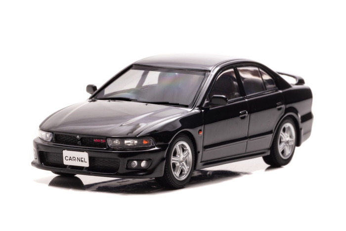 左前:1/43 三菱 ギャラン VR-4 type-V (EC5A) 1998 Pyreness Black