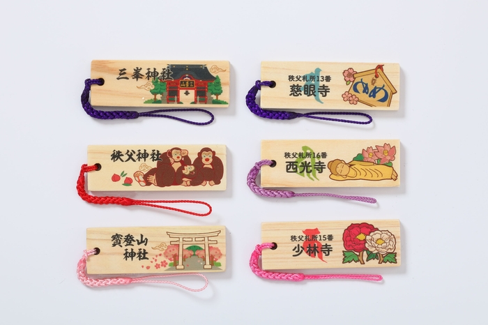 オリジナル 木札ストラップ イメージ