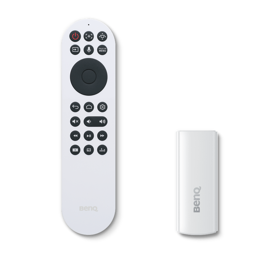 付属品(AndroidTVドングル&リモコン)