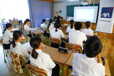 高知県高知市立義務教育学校土佐山学舎 授業風景2