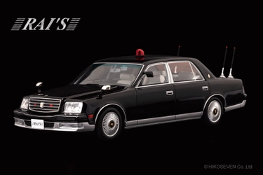 トヨタセンチュリーをベースにした要人警護車が1/18スケール ミニカーで登場！総理車と同型車を使用した貴重な車両。