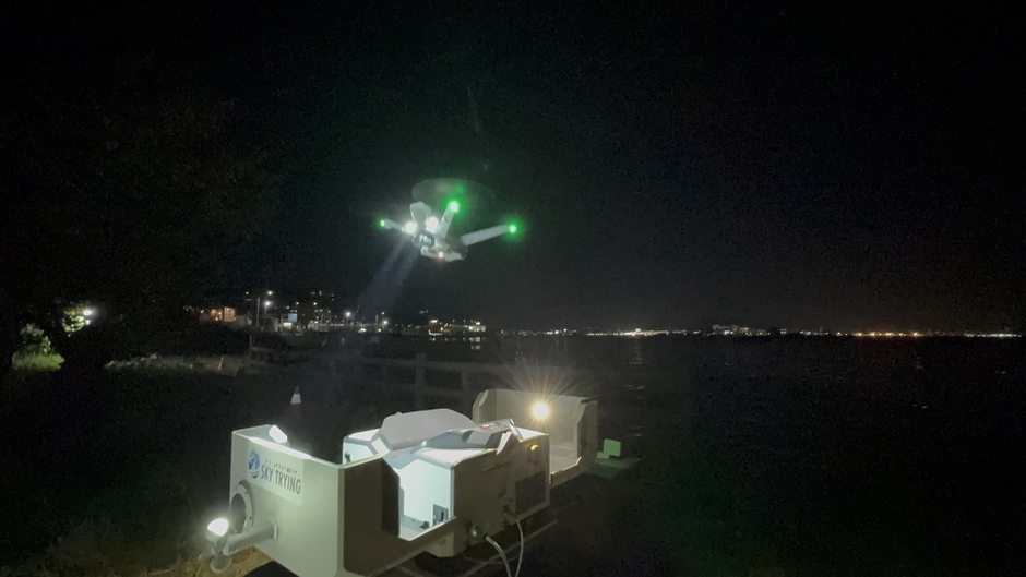 (画像2)DJI Dock2設置運用風景