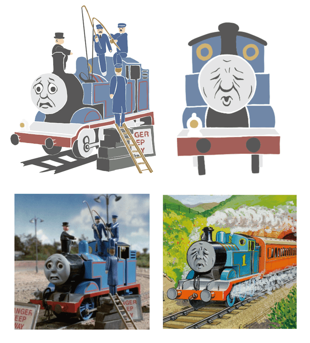 シリーズ1の12話「トーマスとさかなつり」 汽車のえほん第4巻「トーマスのさかなつり」