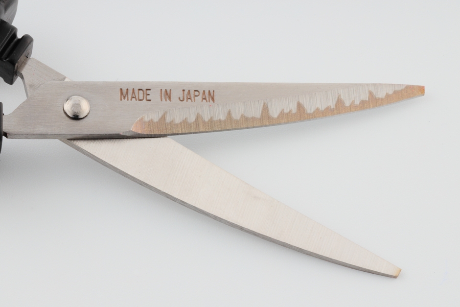 御守刀はさみ 土方歳三モデル(刃紋拡大)