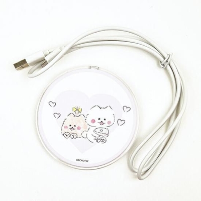 ほわころくらぶ ワイヤレスチャージャー モバイルバッテリー