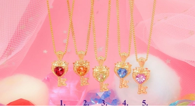 本物の宝石を携えて―　 #C-pla×KARATZカプセルトイ版 「大人のセボンスター ハートキーペンダント」限定販売