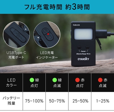 Type-Cポートでサッと充電