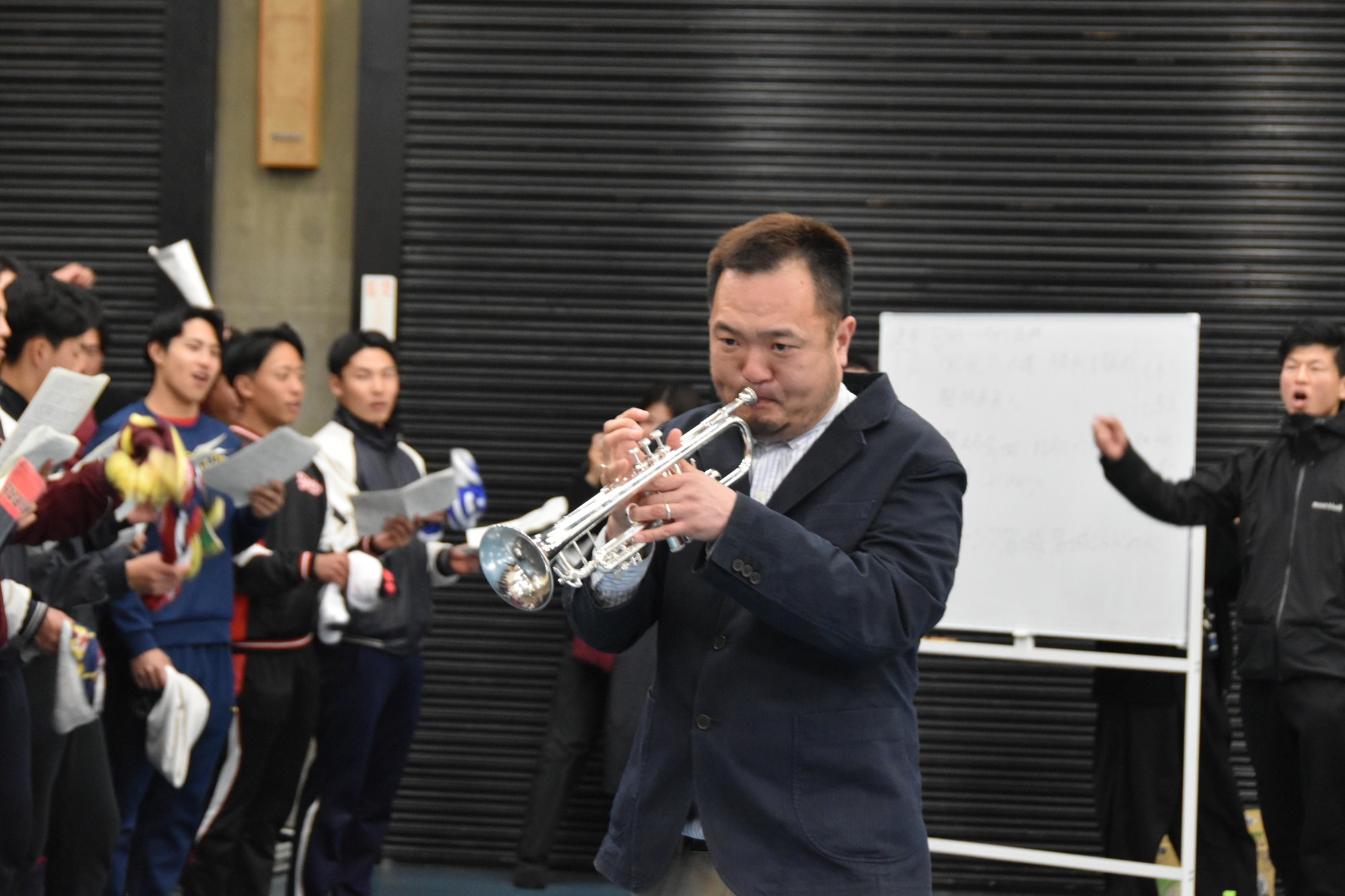 【名城大学】伝説の応援団長・ジントシオ氏とつくる新しい名城の応援