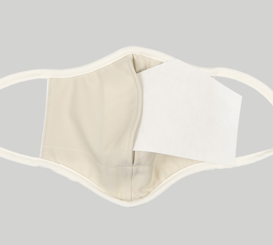 内面ベージュ色、フィルター差し込み