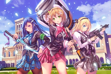 かわいい女子高生が迫りくる敵をなぎ倒すコマンドバトルRPG 『Murder Maiden』 App Store＆Google Playストアにて配信開始！！