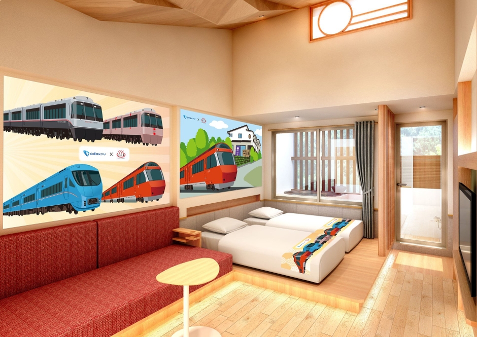 コラボ内装(客室イメージ)