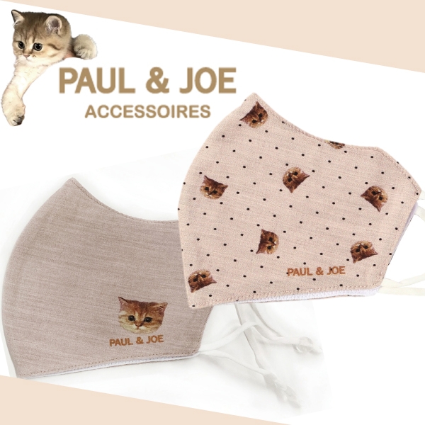 ポール&ジョー (PAUL & JOE ACCESSOIRES) 洗える抗菌マスク ヌネット 【公式ムーンバット】 抗菌 防臭 保湿 サイズ調整 UV加工