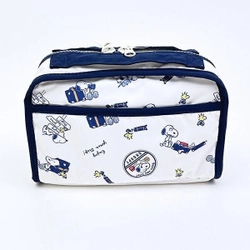 旅行の準備も楽しくなる！「スヌーピー」の仕切りたくさんマルチポーチで小物整理も完璧。