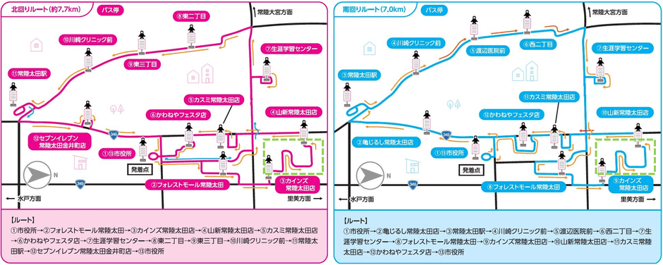 ＜図：定常運行ルート全体とレベル４認可対象経路（緑色点線枠内）＞