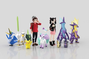 ガラル地方第2弾公開！マサル・マリィなど 総勢12種のフィギュアが約1/20スケールで登場
