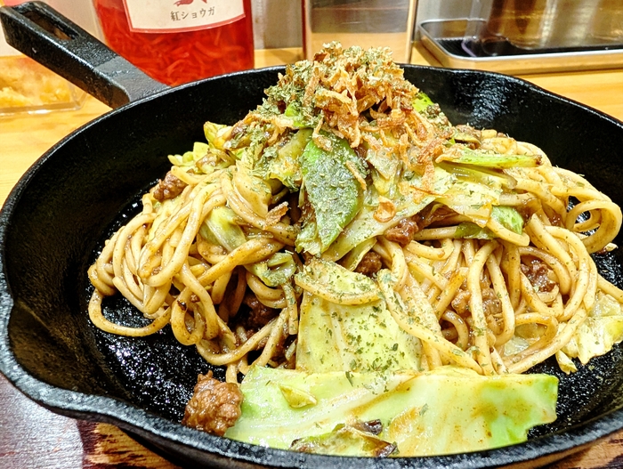 欧風カレー焼そば2