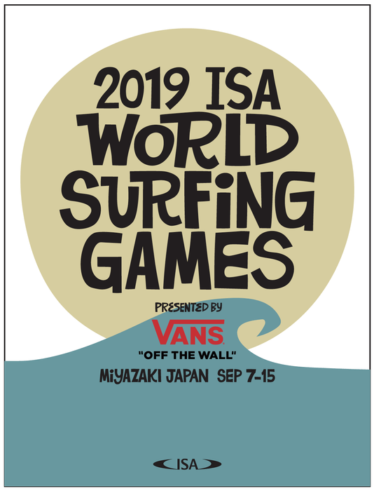2019 ISA World Surfing Games Presented by VANS ロゴ(1)