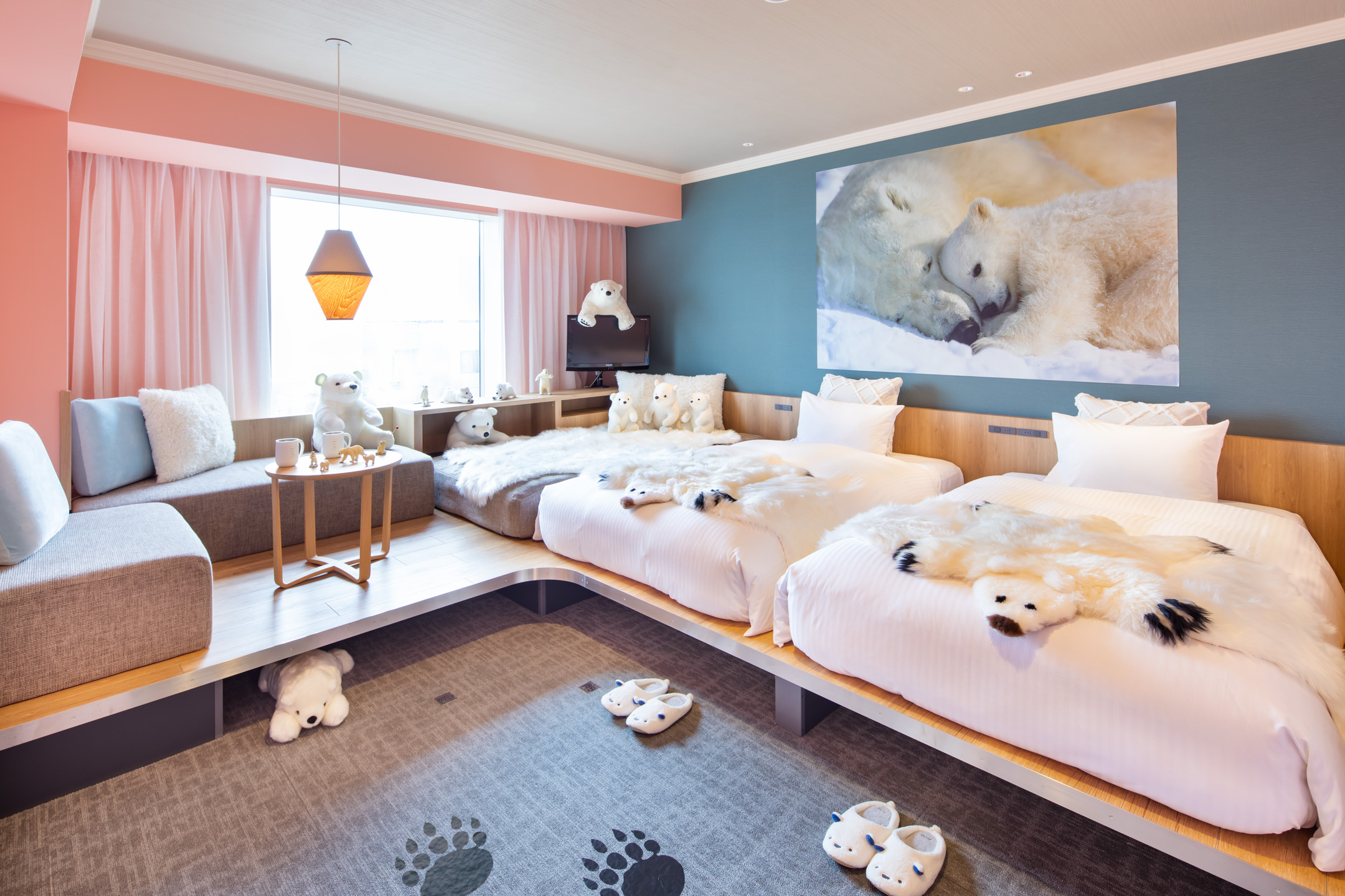 【星野リゾート　OMO7旭川】シロクマをテーマにした新客室「シロクマルーム」誕生｜予約開始日：2020年10月26日