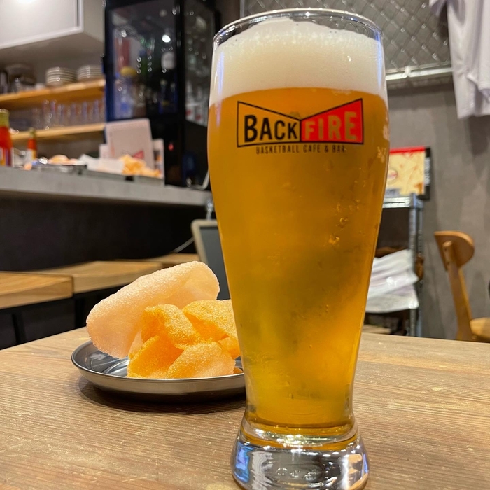 アルコールも充実