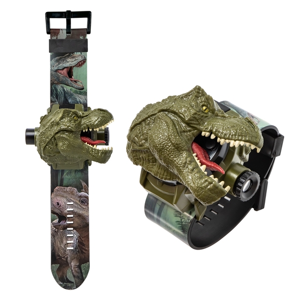 ダイナソープロジェクターウォッチ　（ティラノサウルス／グリーン）