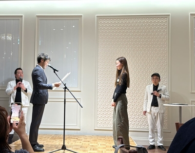 従業員懇親会時に実施したテナント表彰