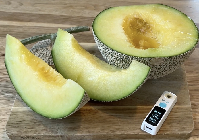 長洲さんのアールスメロン