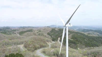 ユーラス田人ウインドファーム 営業運転開始